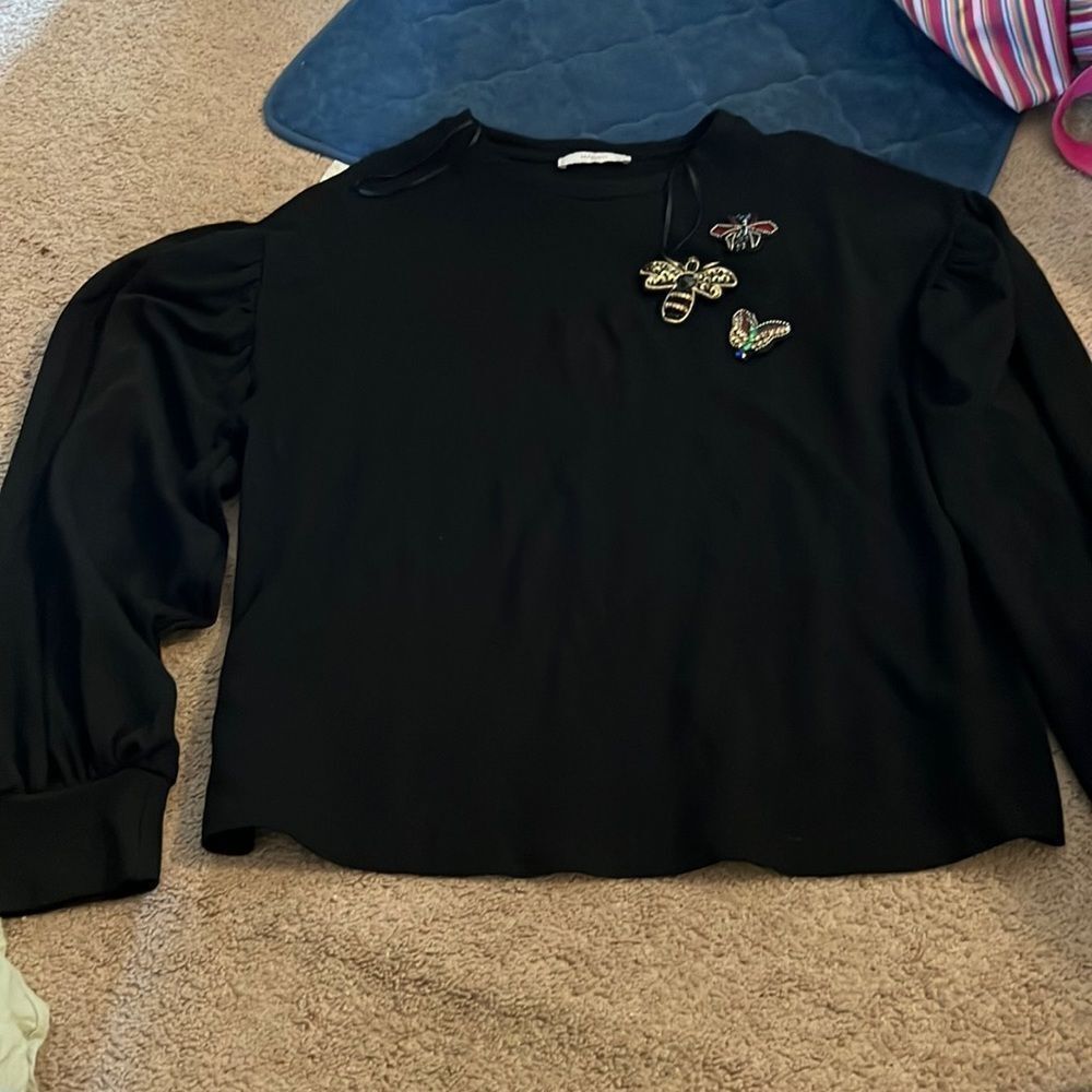 Mango medium sweater blouse